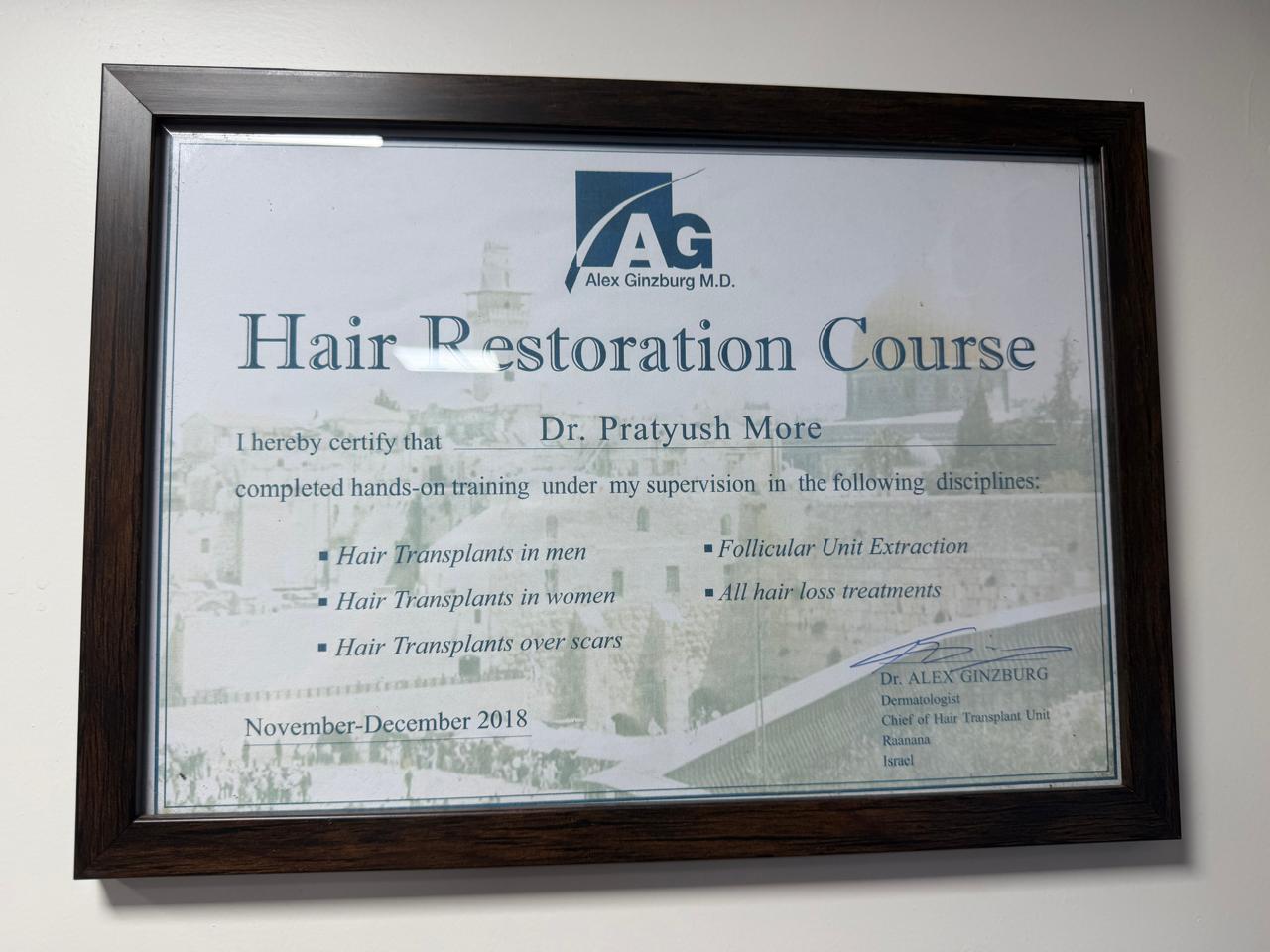 Dr. Prratyush More at his clinic in Vasant Vihar, Thane West